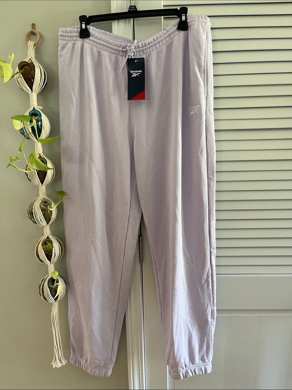 Reebok Lavender Women's Track Joggers